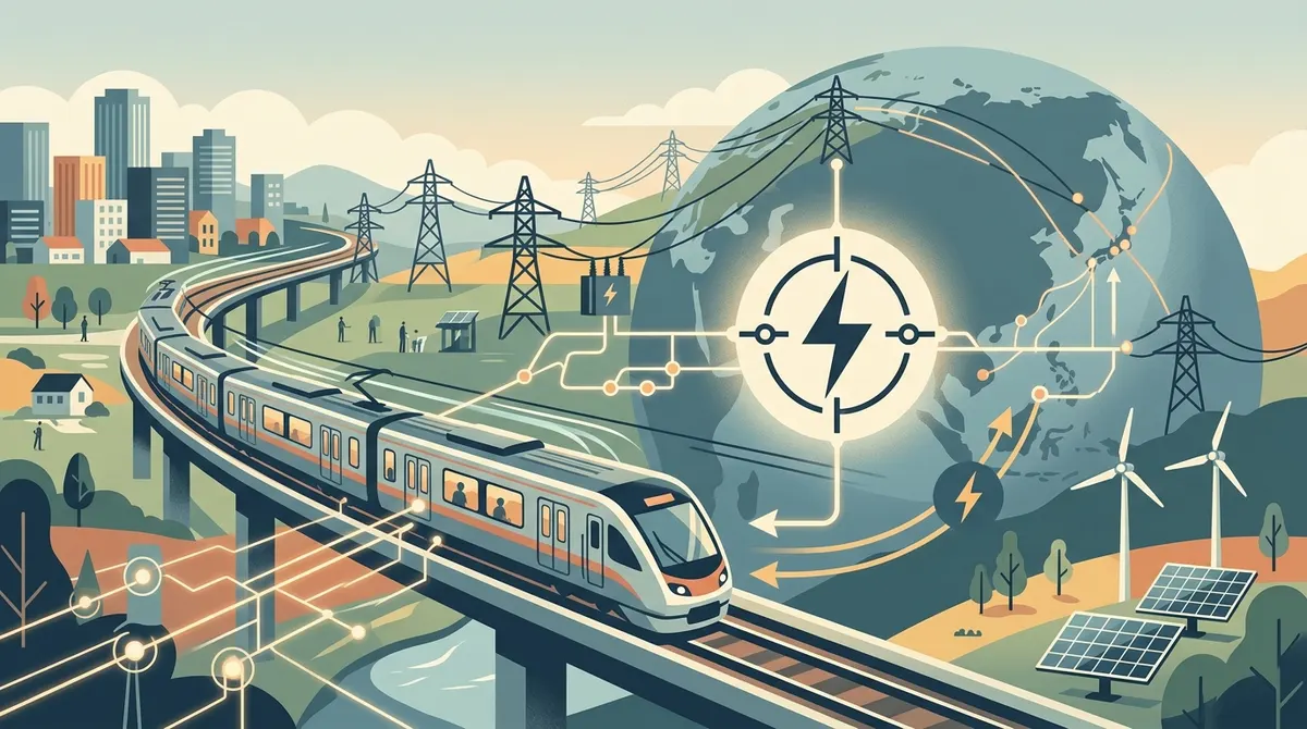 走行中の電車を蓄電池として活用、世界190GWの調整力を生む新技術